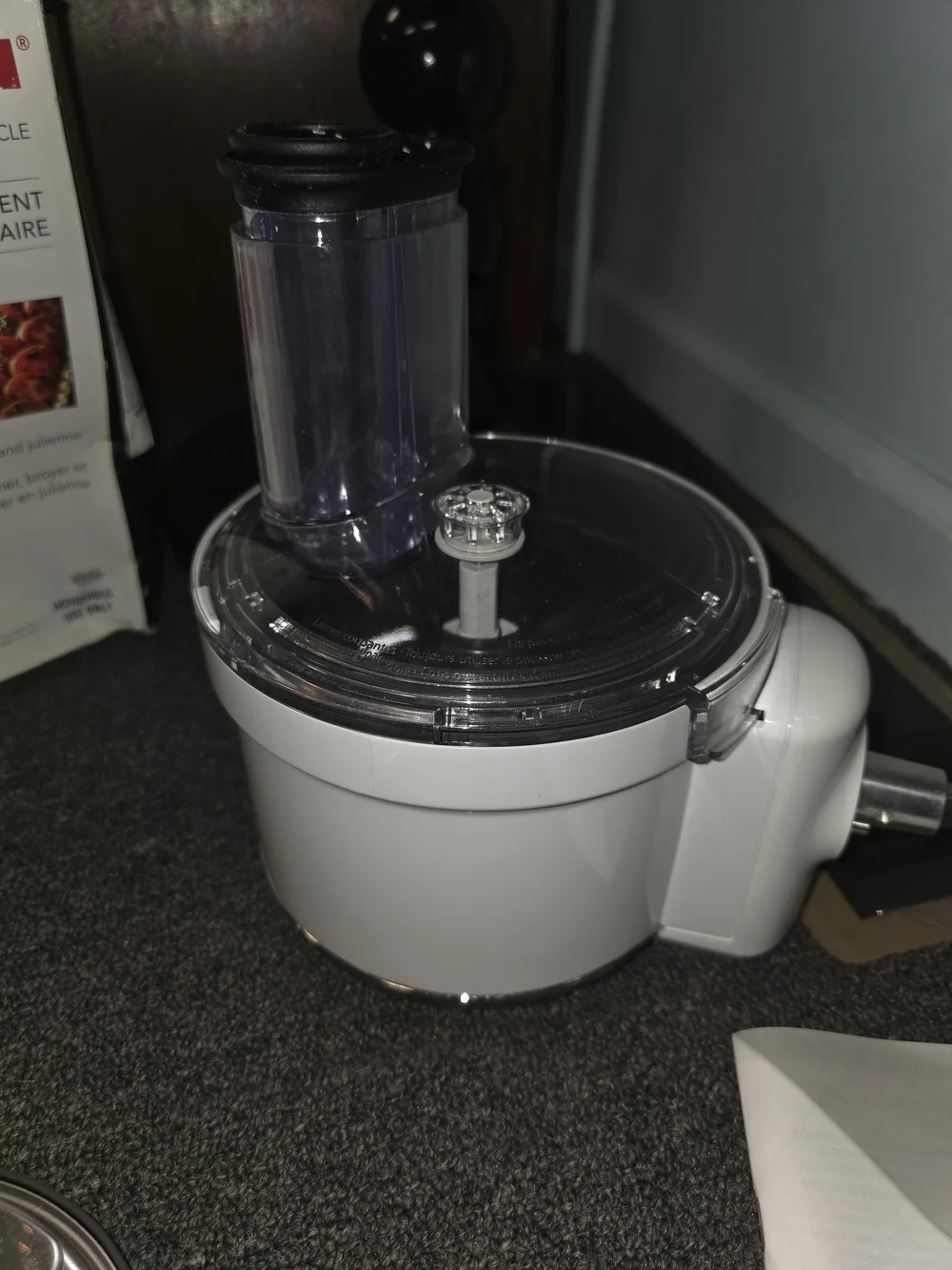 KitchenAid White Food Processor Attachment